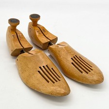 Vintage Florsheim Wooden Shoe Tree Mold Stretcher Marked 9 1 11" Collectible