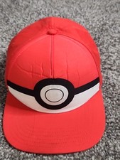 Official Pokemon Pokeball Youth Kids Snapback Baseball Hat