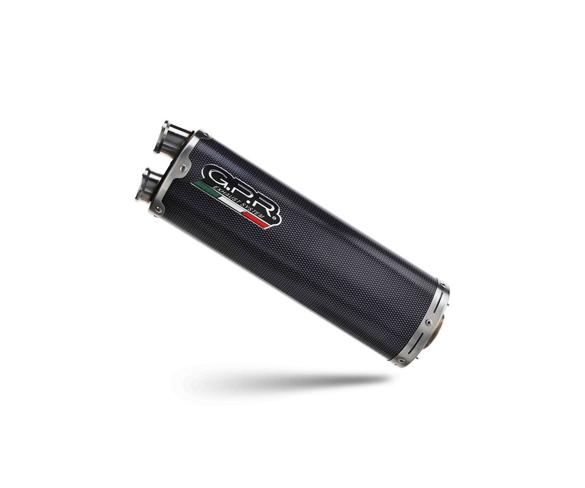 Approved GPR Exhaust Muffler Dual Poppy for Yamaha Tenere 700 2025 > 2026