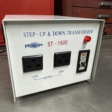 Philmore ST-1500, 1500 Watts, Step Up/Step Down Transformer 110v/220v