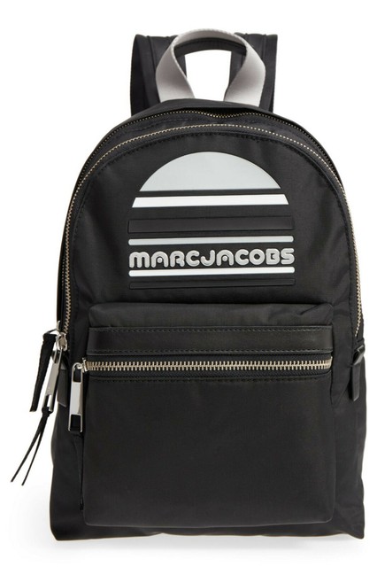 marc jacobs logo backpack