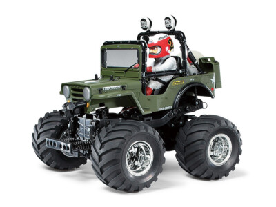 「超特大！」ラジコン　ワイルドファイヤー Tamiya 1/10 RC Off Road Car WR-02 Chassis Wild Willy 2000 2