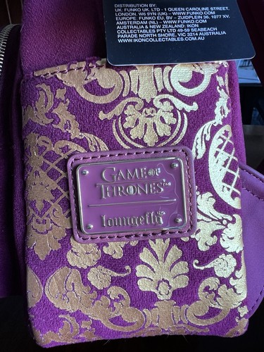 Loungefly A Game Of Thrones King Joffrey Cosplay Mini Backpack Brand New w/ Tags - Picture 4 of 6