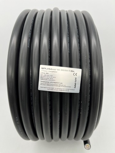 (5,20€/m)NYY-J 5x6mm² / 5G6 Erdkabel Meterware 10-50m - Bild 12 von 14