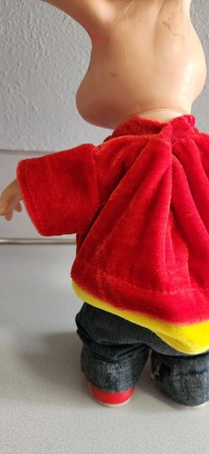 Vintage Topo Gigio Maria Perego 12” Doll Moveable Arms and Head - Rayito de Sol - Picture 9 of 19