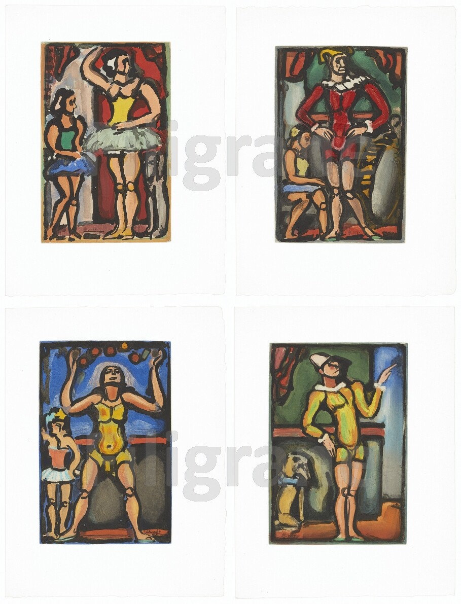 Affiche cirque vintage pour décorer votre salon reproduction tableau 40x60