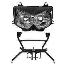 Front Headlight Lamp & Fairing Stay Bracket For Kawasaki Ninja 250R EX250J 08-12