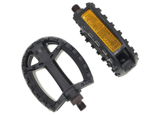 NOS! SR SP-518 Old School BMX Nylon Blend Bear Trap Pedals 1/2" Spindle - 第 1/5 張圖片