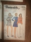 Lot Of 6 Vintage Butterick Size 8 Bust 31 1/2 Misses Sewing Patterns Gown Robe — photo 8