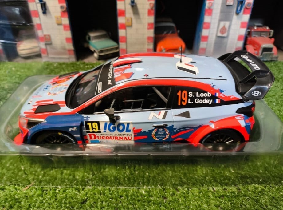 HYUNDAI i20 WRC #19 WRC RALLY 2019 S.LOEB-godey, ALTAYA PREMIUM 1