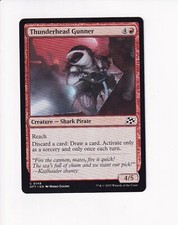 MAGIC THE GATHERING MTG AETHERDRIFT THUNDERHEAD GUNNER (#1)