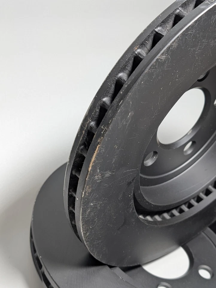 Pair Of Brake Rotors / Discs - EBC TGDV7241 KBA61321 345mm Vented High Perf. New - Image 3 of 4