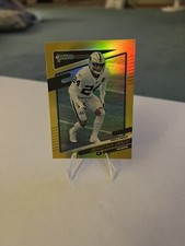 Johnathan Abram GOLD Press Proof 2021 Donruss Football Premium Stock #89 Panini