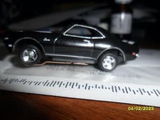 Auto World Thunderjet Cars N Coffee 1968 Chevrolet Camaro Z28 Black HO Slot Car