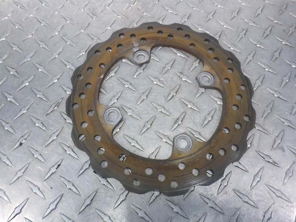 09 Kawasaki Ninja 650 EX650 EX 650 Disco de freno trasero Rotor Juego de herrajes Foto 3 de 4