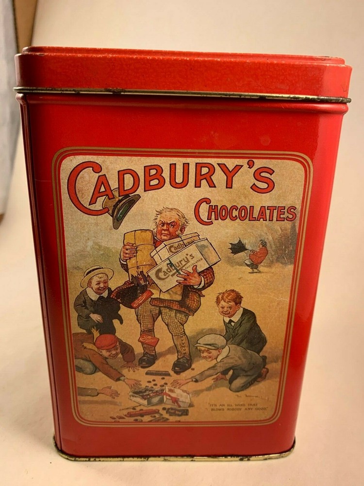 Advertising Tin Cadbury Mounds 6 1/2