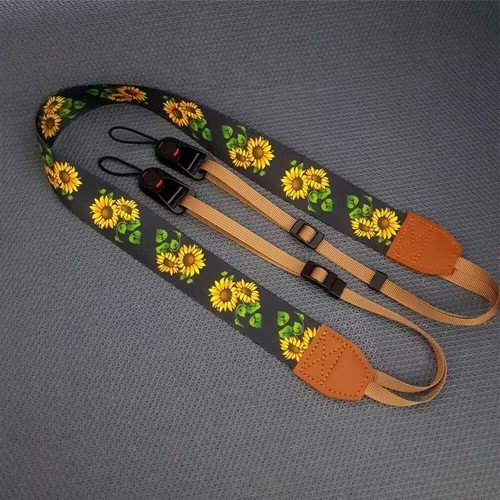 SLR camera shoulder strap. Nylon braided. For Nikon Canon Sony Fujifilm Ricoh - Picture 32 of 37