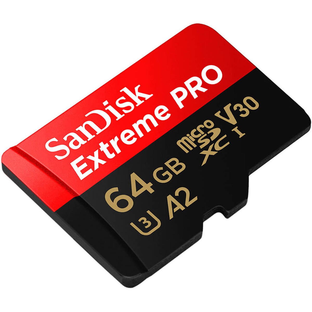 SanDisk Extreme PRO 64GB Class 10 V30 A2 MicroSDXC Memory SanDisk Extreme PRO 64GB Class 10 V30 A2 MicroSDXC Memory