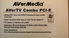 ТВ-тюнер AVerTV Combo PCI-E Watch and