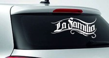 Heckscheiben Aufkleber Auto Tribal CAR STYLE Tattoo La Familia Familie Stolz 150