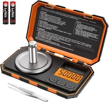 Digital Pocket Scale, 50g 0.001g Professional Milligram Scale, Portable Sized