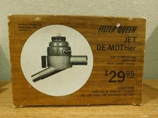 Vintage Filter Queen Jet De-MOTHER Vacuum Attachment Health-Mor Inc. In Box .