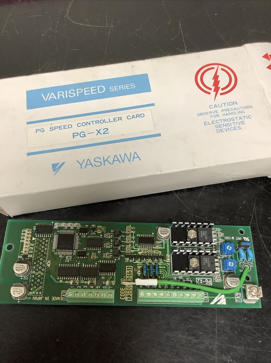 Yaskawa PG Speed Controller Card PG-X2 Varispeed-616G5