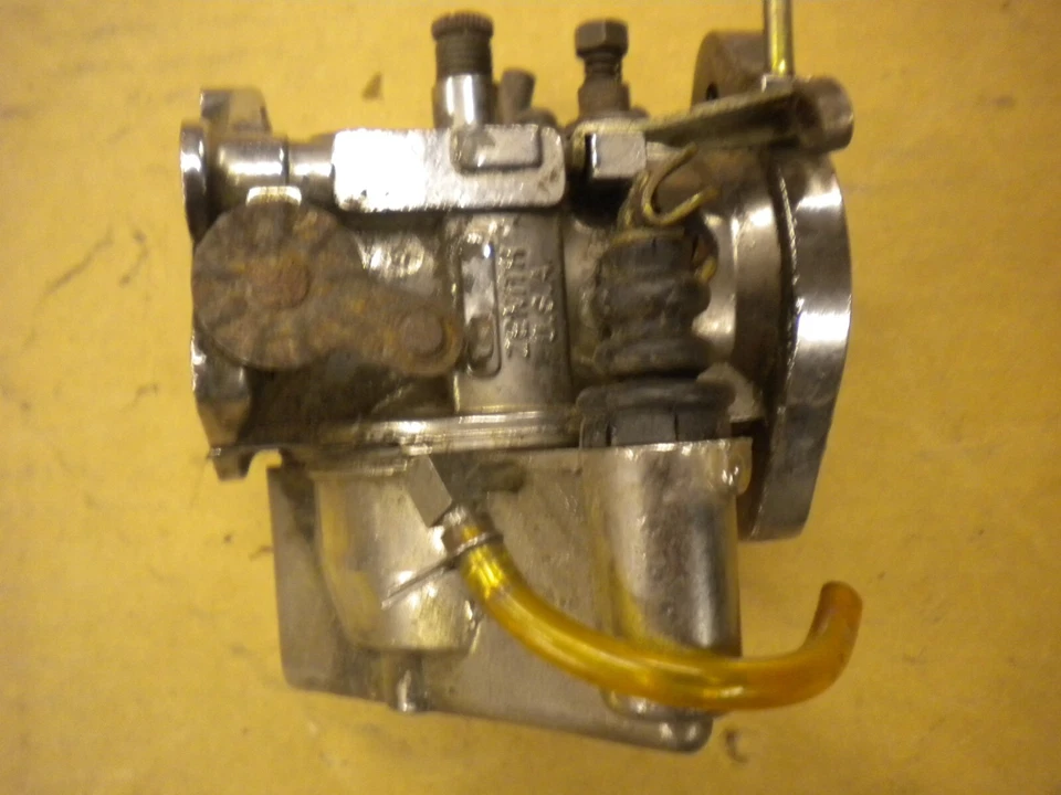 Carburador Zenith Bendix 38 mm con chorro principal ajustable CROMO Foto 2 de 4