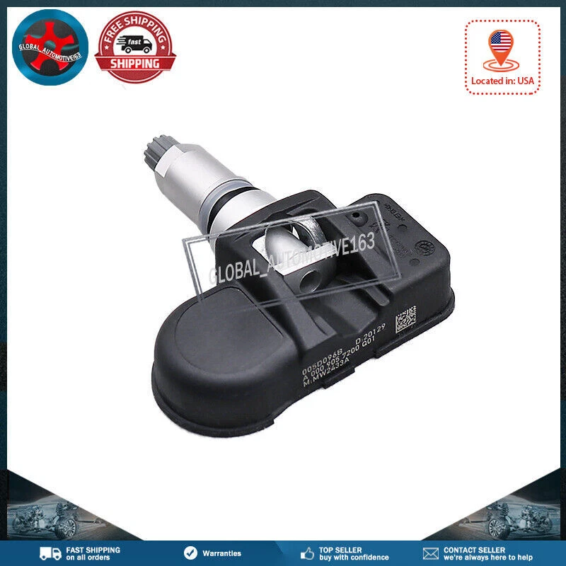 Sensor de presión de neumáticos TPMS de 4 piezas apto para Mercedes-Benz CLS550 E350 E550 G550 GL450 Foto 4 de 4
