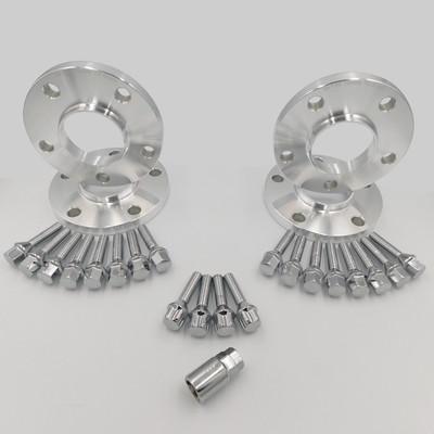 BMW Spurverbreiterung 4x15mm, + Radschrauben + Schlösser für BMW E12 E28 E34 E60 E61