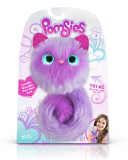 Pomsies BOOTS Interactive Pet Plush Toy, With Brush Up to 50 Sound Reactions
