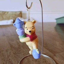 Vintage Disney Winnie the Pooh With Honey Pot Christmas Ornament-3.25"