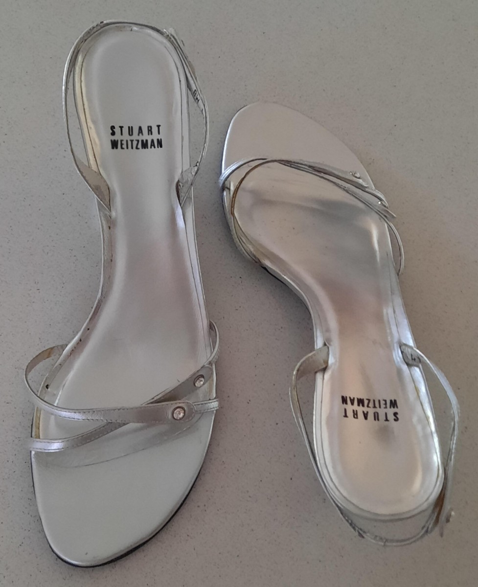 サンダル・ミュール STUART WEITZMAN Women Sandals SJ991LSP SLV SILVER STUART WEITZMAN women's sandal, silver, size 9, NEW | eBay