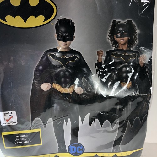 Rubies Batman Small (46) DC Child Halloween Costume Jumpsuit Cape Mask