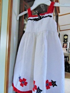 red white and blue summer dress