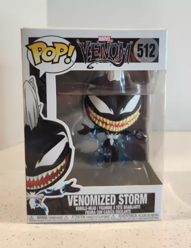 Funko Pop! Marvel Venom - Venomized Storm #512 - Cabeza Bobble de Vinilo