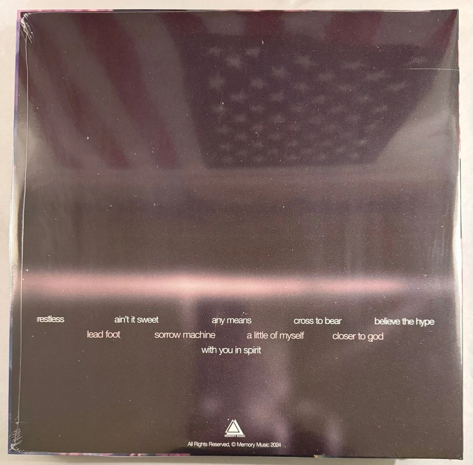 BALANCE AND COMPOSURE – WITH YOU IN SPIRIT - PINK & BLUE STORM SWIRL VINYL - A23 - Image 2 of 3