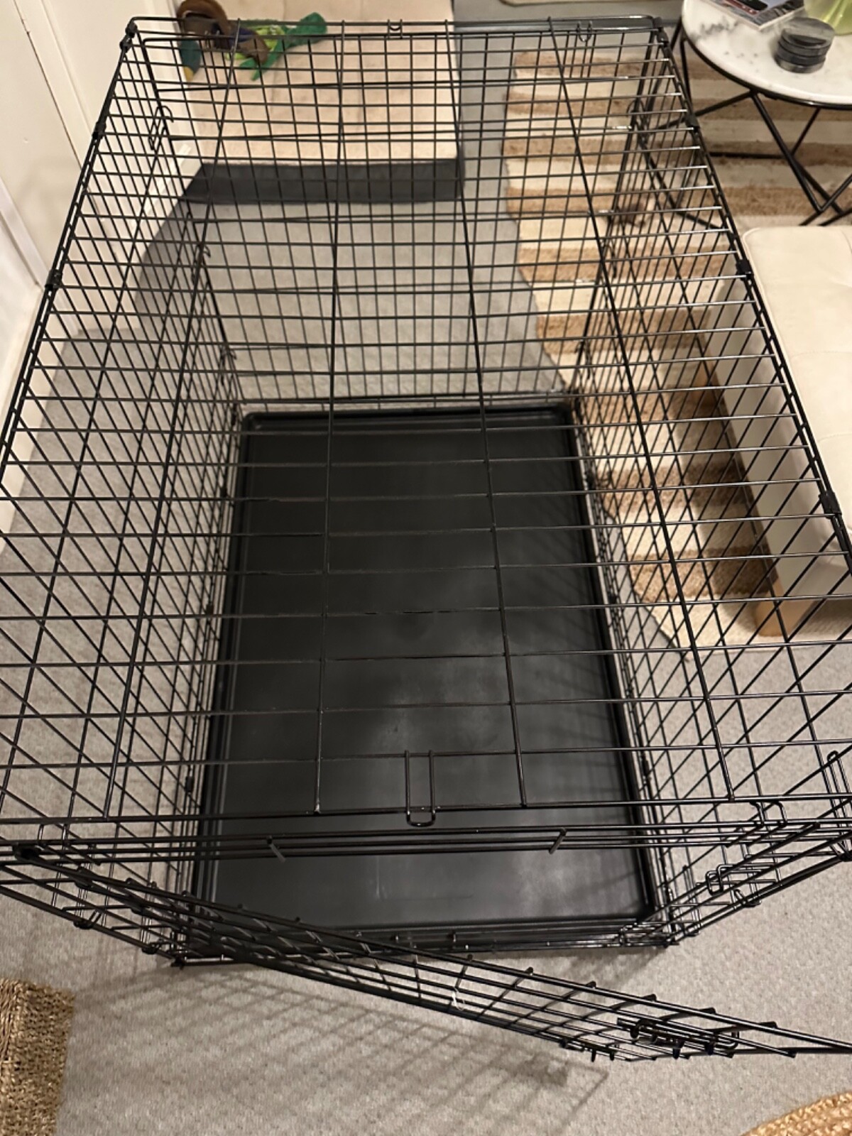 Single Door Folding PetsHome Dog Crate Large perfect condition eBay