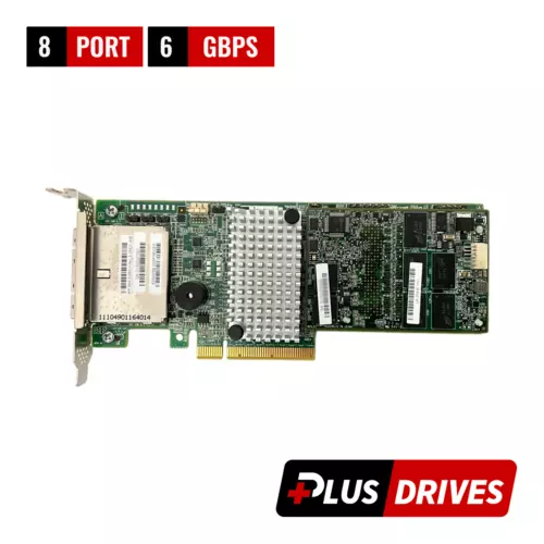 LSI 8 Port 9286CV 6Gbps PCIe 3.0 External SAS RAID Card w/ 1GB Cache Low Profile