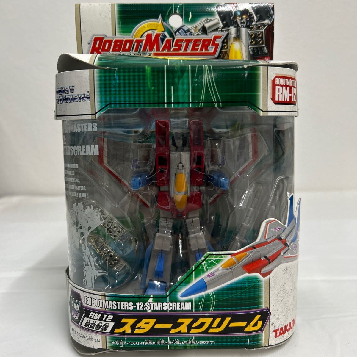 New Takara Transformers Robot Masters RM-12 TF STARSCREAM
