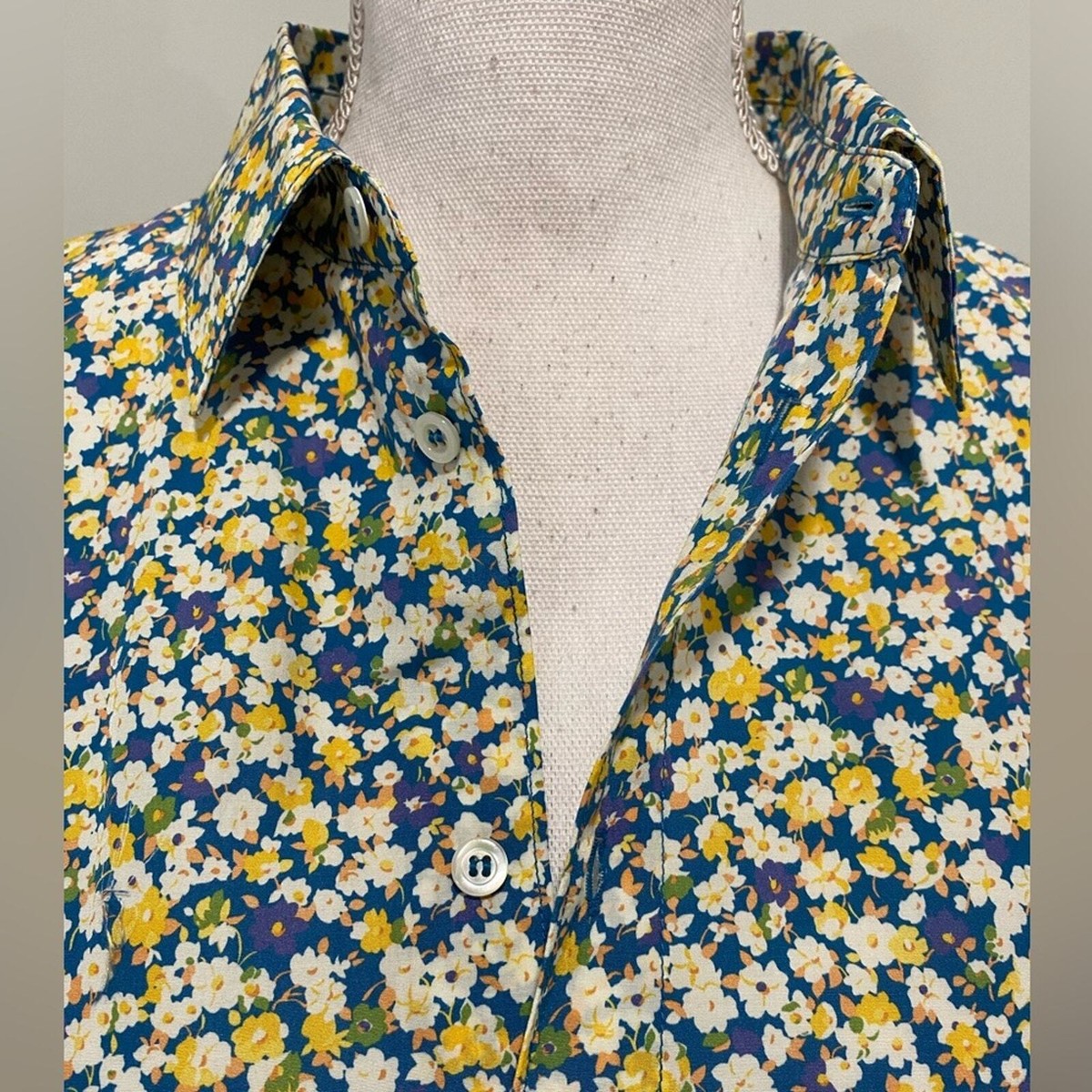 A.P.C. Floral Button Down Shirt View 4