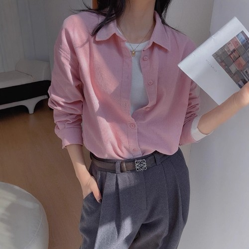 THE ROW Men/Women's Autumn New Same Cotton Casual Shirt - Picture 10 of 11