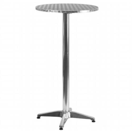 Belnick Metal Patio Outdoor Bar Table Aluminum Mellie 23.25