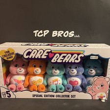 Care Bears 5 Pack Special Edition Collector Set With Four Exclusive Bears New
