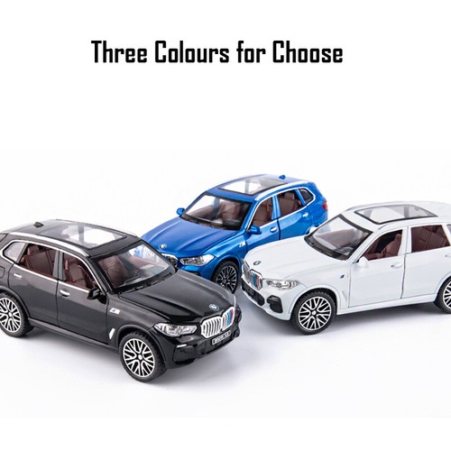 1:32 Scale Diecast BMW X5 SUV Model Vehicle Car Toy Collectible Sound&Light Gift - Picture 7 of 14