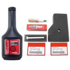 Genuine Honda EU2000i/EU2200i Generator Kit w/ Fuel & Air Filters Oil Spark Plug