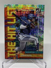 2022 Panini Donruss Juan Soto The Hit List Insert #THL-2 Diamond Washington Nats