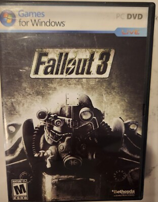 Fallout 3 Windows PC Video Game Bethesda Softworks 2008 