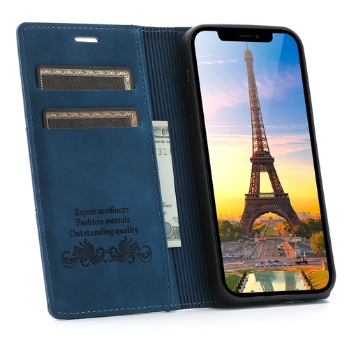 Magnetic Leather Flip Card Case Stand Cover For OnePlus 9 Pro Nord N200 5G Phone - Picture 11 of 18