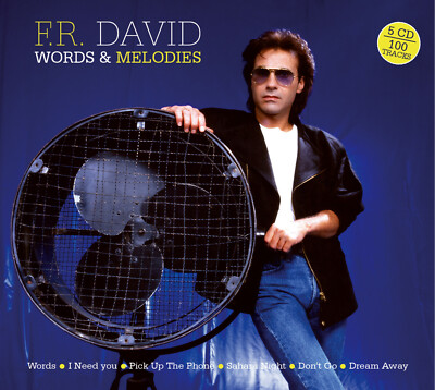 F.R. DAVID SONGBOOK 2-CD ALBUM F.R. DAVID - WORDS & MELODIES